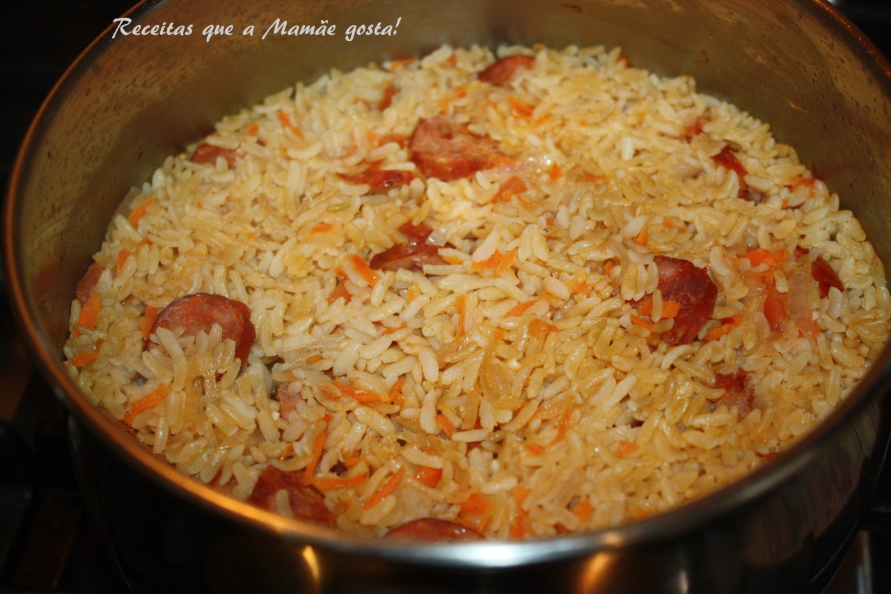 Arroz com linguiça 3